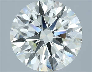 Foto Diamante Natural 2.48 quilates, Redondo , Color I, claridad SI1 y certificado IGI de