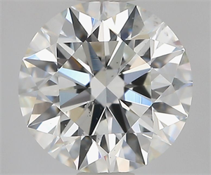 Picture of Natural Diamond 2.01 Carats, Round with Excellent Cut, H Color, VS2 Clarity and Certified by GIA