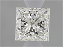 Diamante Natural 0.53 quilates, Princesa , Color H, claridad VS1 y certificado IGI