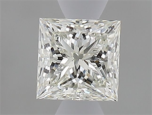 Foto Diamante Natural 0.53 quilates, Princesa , Color H, claridad VS1 y certificado IGI de