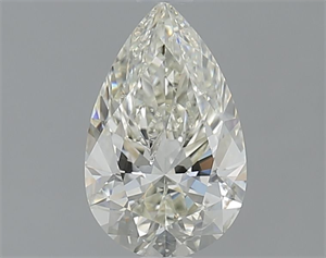 Picture of Natural Diamond 1.01 Carats, Pear with  Cut, J Color, SI2 Clarity and Certified by IGI