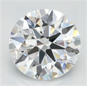 Del inventario de diamantes de laboratorio, 2.30 quilates, Redondo , Color D, claridad IF y certificado IGI