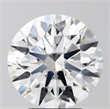 Lab Grown Diamond 4.05 Carats, Round with Ideal Cut, D Color, VS1 Clarity and Certified by IGI