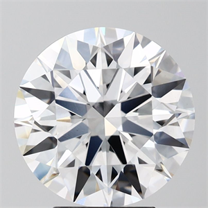 Picture of Lab Grown Diamond 4.05 Carats, Round with Ideal Cut, D Color, VS1 Clarity and Certified by IGI