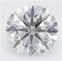 Del inventario de diamantes de laboratorio, 3.45 quilates, Redondo , Color E, claridad VVS1 y certificado GIA