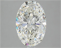 Diamante Natural 4.01 quilates, Ovalado , Color I, claridad VS2 y certificado GIA