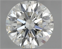 Natural Diamond 0.70 Carats, Round with Excellent Cut, J Color, SI1 Clarity and Certified by GIA