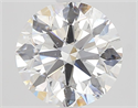 Natural Diamond 2.19 Carats, Round with Excellent Cut, F Color, SI1 Clarity and Certified by GIA
