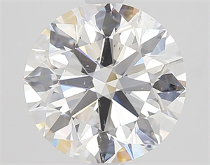 Foto Diamante Natural 2.19 quilates, Redondo , Color F, claridad SI1 y certificado GIA de