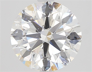 Picture of Natural Diamond 2.19 Carats, Round with Excellent Cut, F Color, SI1 Clarity and Certified by GIA