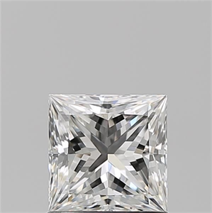 Picture of Natural Diamond 1.02 Carats, Princess with  Cut, G Color, VVS1 Clarity and Certified by GIA