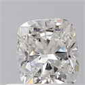 Diamante Natural 0.71 quilates, Del cojín , Color F, claridad VS2 y certificado GIA