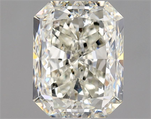 Foto Diamante Natural 2.01 quilates, Radiante , Color J, claridad SI1 y certificado GIA de