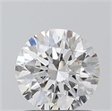 Diamante Natural 1.01 quilates, Redondo , Color E, claridad SI2 y certificado GIA