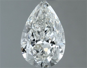 Foto Diamante Natural 0.60 quilates, De pera , Color H, claridad SI2 y certificado GIA de