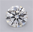 Del inventario de diamantes de laboratorio, 1.51 quilates, Redondo , Color F, claridad VS1 y certificado IGI