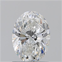 Natural Diamond 1.20 Carats, Oval with  Cut, F Color, VS2 Clarity and Certified by GIA