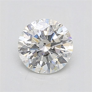 Foto Diamante Natural 0.76 quilates, Redondo , Color I, claridad I1 y certificado GIA de