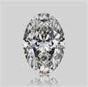 Natural Diamond 3.52 Carats, Oval with  Cut, H Color, VVS2 Clarity and Certified by GIA