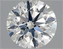 Diamante Natural 0.59 quilates, Redondo , Color G, claridad SI1 y certificado GIA