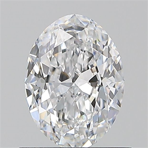 Picture of Natural Diamond 0.70 Carats, Oval with  Cut, D Color, VVS1 Clarity and Certified by GIA