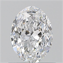 Diamante Natural 0.70 quilates, Ovalado , Color D, claridad VVS1 y certificado GIA