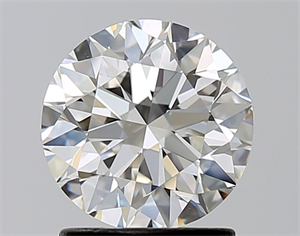 Foto Diamante Natural 1.50 quilates, Redondo , Color G, claridad IF y certificado GIA de