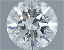 Natural Diamond 0.40 Carats, Round with Excellent Cut, H Color, VVS1 Clarity and Certified by IGI