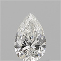 Diamante Natural 0.50 quilates, De pera , Color E, claridad VVS2 y certificado GIA