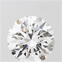 Lab Grown Diamond 3.03 Carats, Round with Ideal Cut, D Color, IF Clarity and Certified by IGI