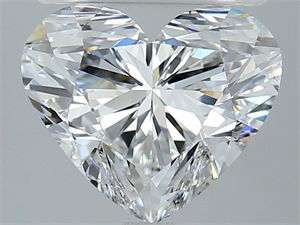 Picture of Natural Diamond 3.40 Carats, Heart with  Cut, D Color, VS2 Clarity and Certified by GIA