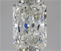 Natural Diamond 2.01 Carats, Radiant with  Cut, H Color, VS1 Clarity and Certified by GIA