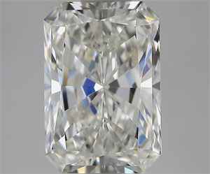 Picture of Natural Diamond 2.01 Carats, Radiant with  Cut, H Color, VS1 Clarity and Certified by GIA
