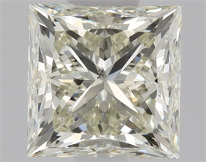 Picture of Natural Diamond 1.31 Carats, Princess with  Cut, M Color, SI1 Clarity and Certified by GIA