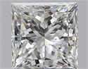 Natural Diamond 1.51 Carats, Princess with  Cut, G Color, VVS2 Clarity and Certified by GIA