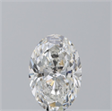 Natural Diamond 3.03 Carats, Oval with  Cut, F Color, SI1 Clarity and Certified by GIA