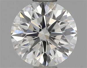 Foto Diamante Natural 0.59 quilates, Redondo , Color I, claridad IF y certificado GIA de