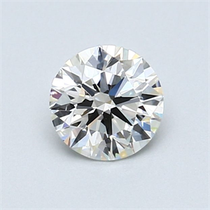 Foto Diamante Natural 0.70 quilates, Redondo , Color I, claridad VS1 y certificado GIA de