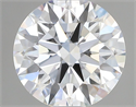 Lab Grown Diamond 1.06 Carats, Round with Ideal Cut, D Color, VVS2 Clarity and Certified by IGI