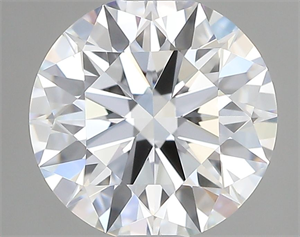 Picture of Lab Grown Diamond 1.06 Carats, Round with Ideal Cut, D Color, VVS2 Clarity and Certified by IGI