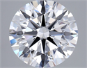 Del inventario de diamantes de laboratorio, 2.02 quilates, Redondo , Color D, claridad VVS2 y certificado IGI