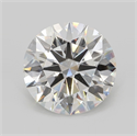 Lab Grown Diamond 8.03 Carats, Round with Ideal Cut, F Color, VS2 Clarity and Certified by IGI