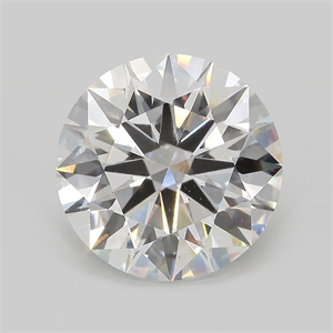 Picture of Lab Grown Diamond 8.03 Carats, Round with Ideal Cut, F Color, VS2 Clarity and Certified by IGI