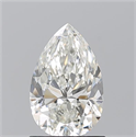 Natural Diamond 1.20 Carats, Pear with  Cut, I Color, SI1 Clarity and Certified by GIA