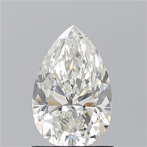 Picture of Natural Diamond 1.20 Carats, Pear with  Cut, I Color, SI1 Clarity and Certified by GIA