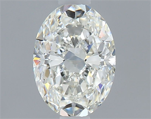 Picture of Natural Diamond 0.50 Carats, Oval with  Cut, H Color, VVS1 Clarity and Certified by GIA