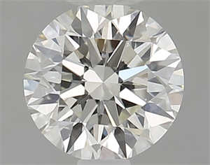 Picture of Natural Diamond 0.60 Carats, Round with Excellent Cut, K Color, VS1 Clarity and Certified by GIA