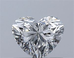 Picture of Natural Diamond 0.50 Carats, Heart with  Cut, G Color, VS2 Clarity and Certified by GIA