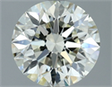 Natural Diamond 1.20 Carats, Round with Excellent Cut, J Color, VVS1 Clarity and Certified by IGI