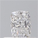 Diamante Natural 0.32 quilates, Del cojín , Color D, claridad VS1 y certificado GIA